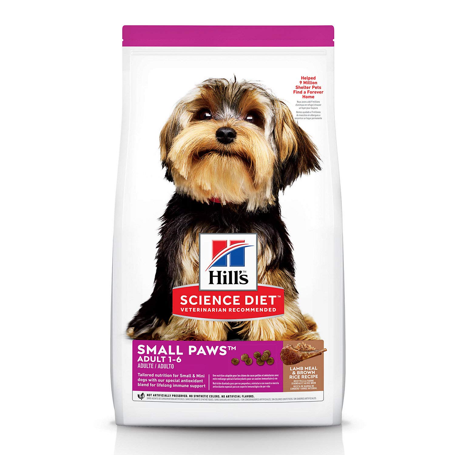 Hill’s Science Diet Dry Dog Food, Adult, Small Paws for Small Breed