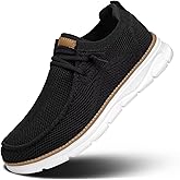 Mens Slip-on Loafers Comfortable Boat Shoes Casual Walking Sneakers Mesh Business Oxfords Work Lightweight Soft Sole