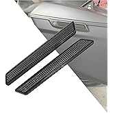 HDBUBALUS Motorcycle Saddlebag Reflectors Latch Covers Fit for Harley Touring Street Glide Electra Glide Road Glide Road King