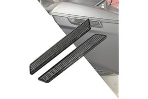 HDBUBALUS Motorcycle Saddlebag Reflectors Latch Covers Fit for Harley Touring Street Glide Electra Glide Road Glide Road King