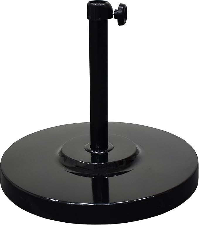 niemann round concrete free standing umbrella base