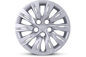 AUTOWIKI Silver Hubcaps Wheel Covers Fits for Toyota Camry 2012-2014 16” – One (1) Pieces Sturdy OEM Replacement Hubcap for 1