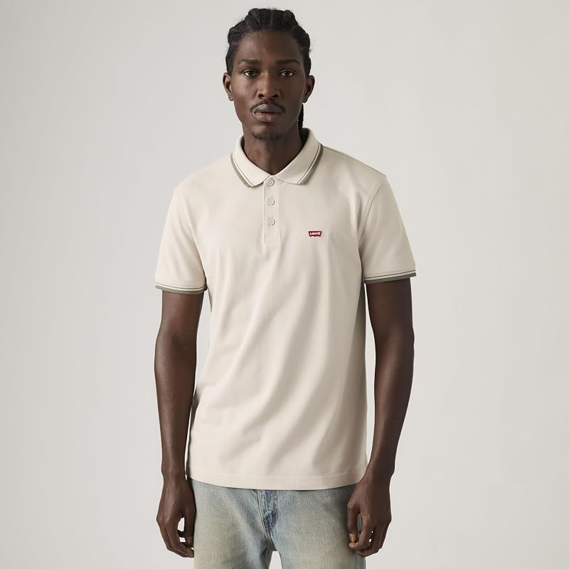 Levis Hm Polo Faixa de Madeira Inclinada Mulled