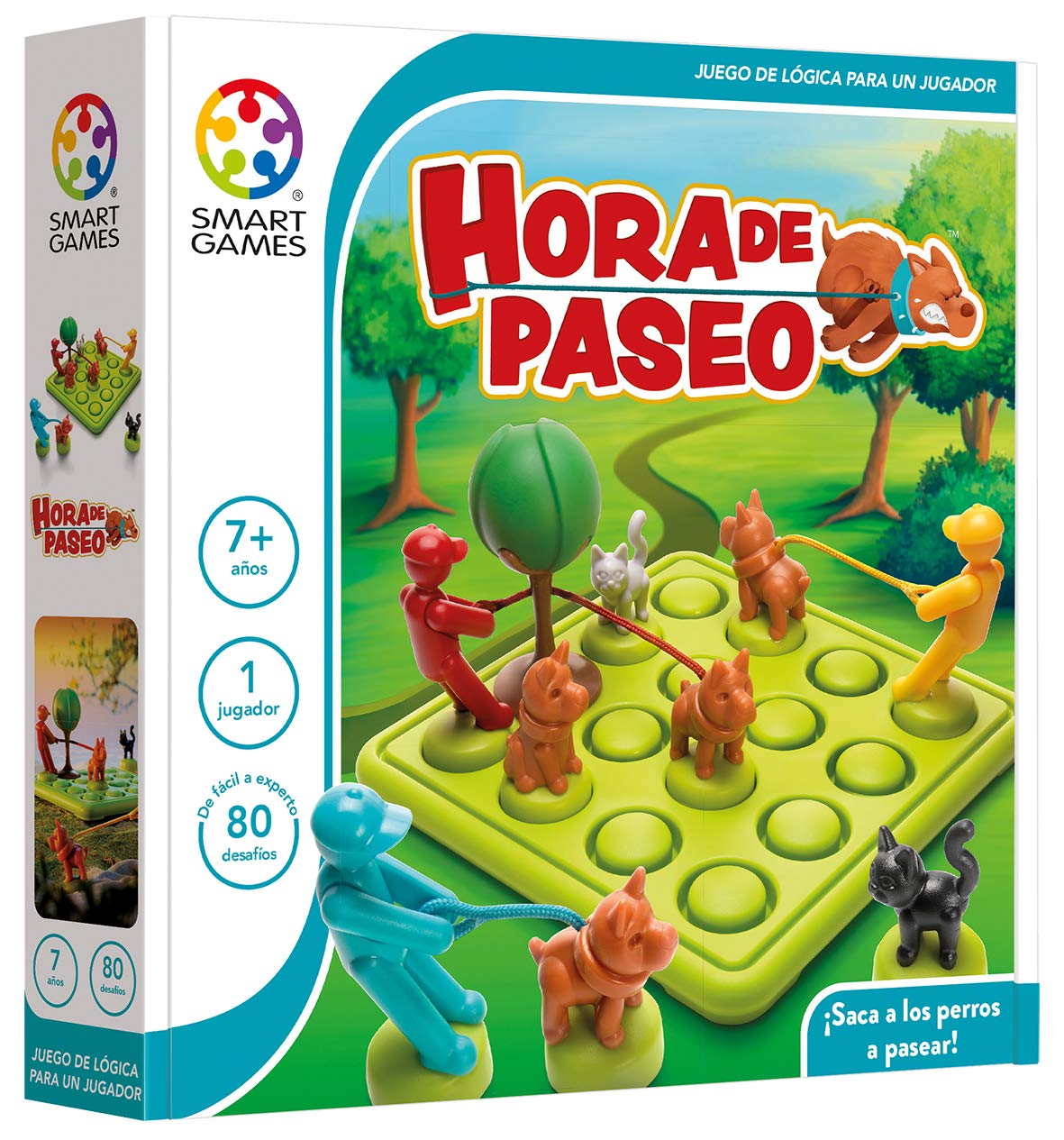 Smartgames – Walk Time | Puzzles Kids | Toys Kids 7 Years or Older | Games for Children | 80 Challenges | Gift Child 7 Years or More