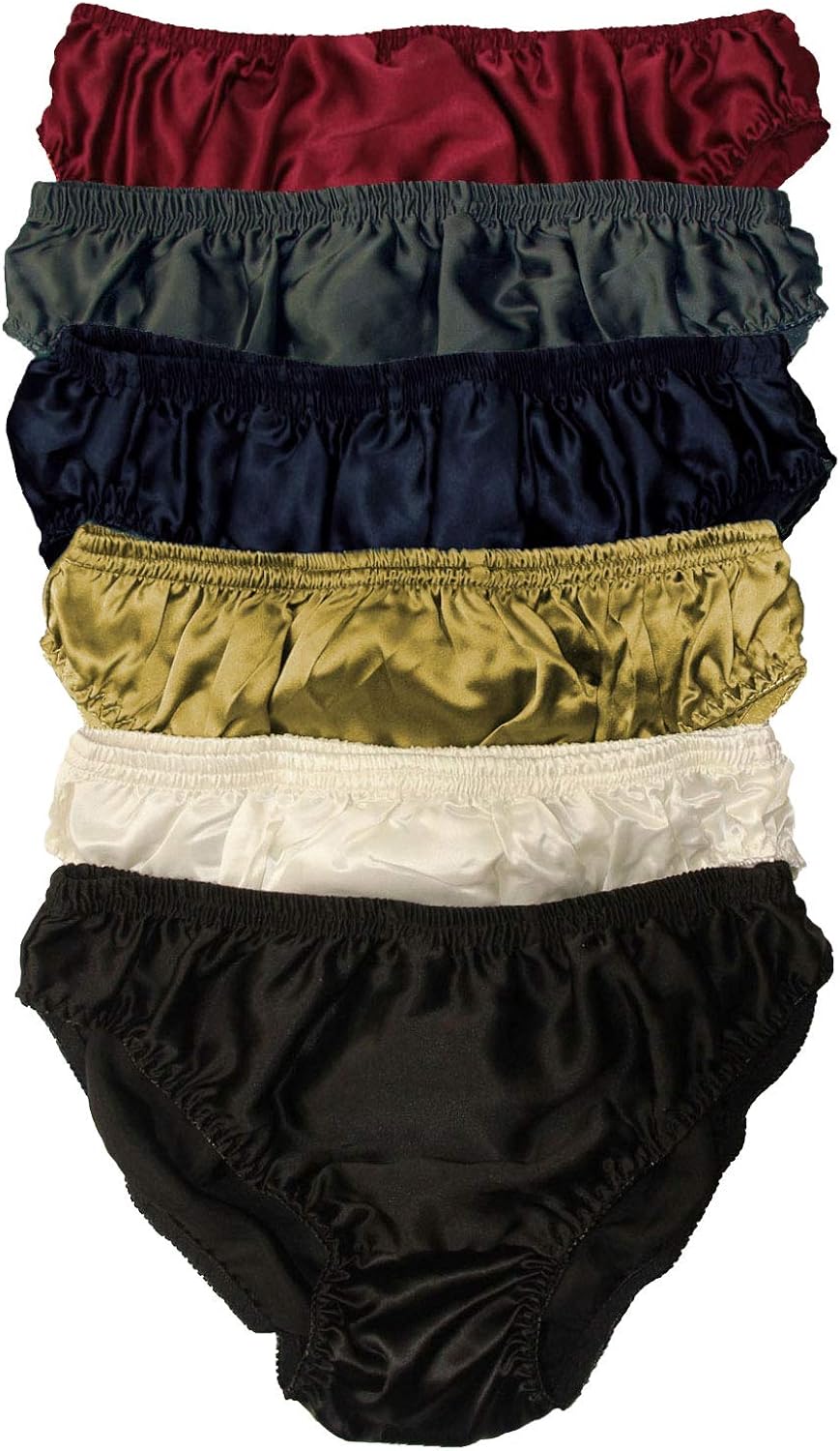 Paradise Silk Men Pure Silk Briefs 6 Pairs in one Economic Pack at