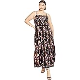 City Chic Women's Plus Size Maxi Dress - Molly Print