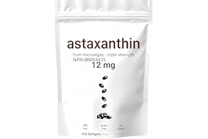 Astaxanthin 12mg ， 120 Softgels(1PCS)