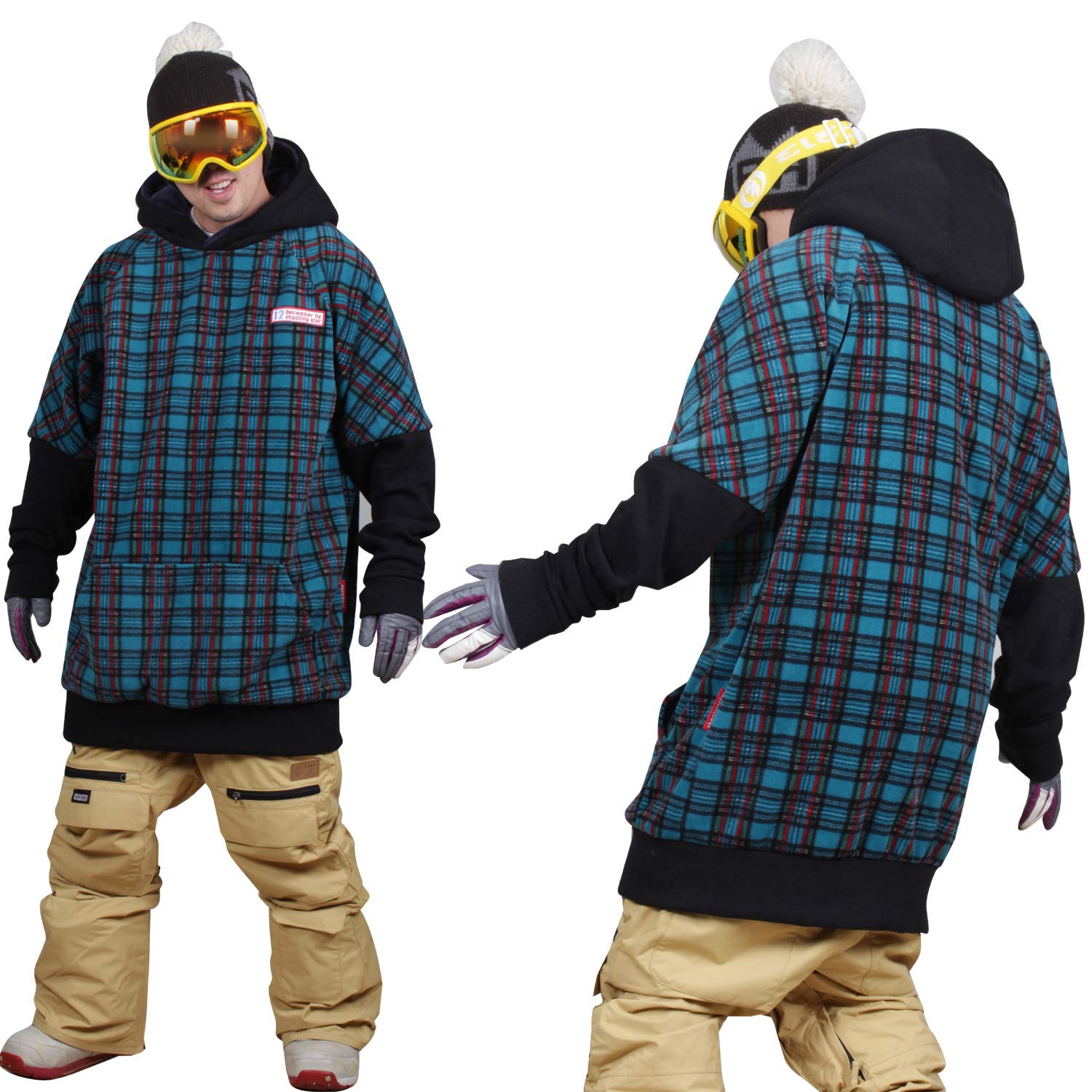 oversized snowboard hoodie