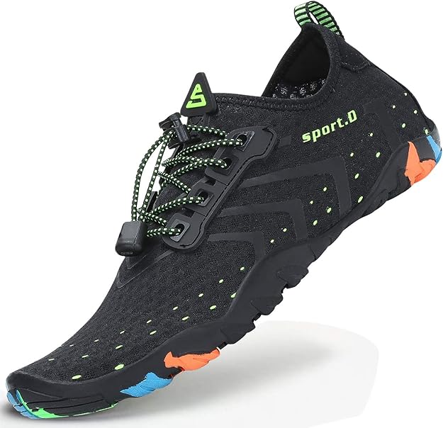 SAGUARO Water Shoes Mens Womens Unisex Slip On Skin Shoes Barefoot Quick Dry Sports Aqua Shoes