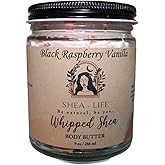 Black Raspberry Vanilla Whipped Body Butter, is a sweet scent of black raspberry vanilla, moisturizing and great for everyone!