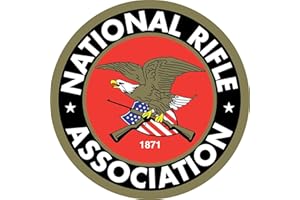 SOUTHERN STICKER COMPANY NRA National Rifle Association America Car Bumper Symbol Sticker Decal Die Cut Vinyl Truck Window Computer Laptop Made and Shipped in USA