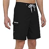 Quiksilver Men's Swimwear Regular Fit Fixed Waist UPF 50 Quick Dry Board Shorts (32-40)
