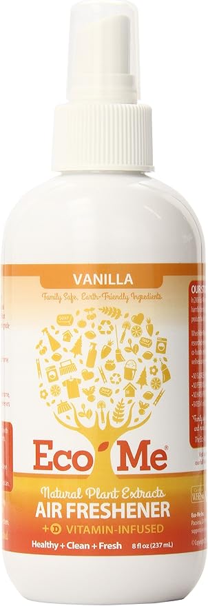 Amazon Com Ecome Vitamin Infused Air Freshener Vanilla Bean Vitamin D 8 Oz Health Personal Care