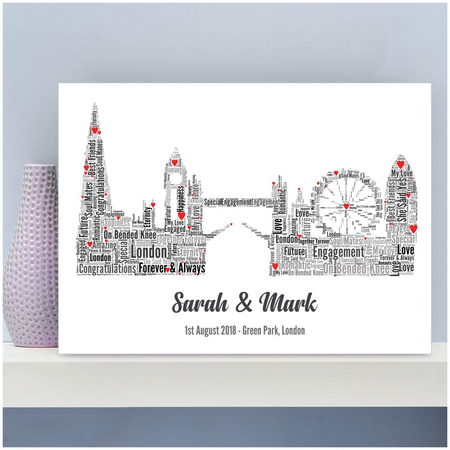 personalised gifts for fiance