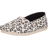TOMS Women's Alpargata Leopard Slip on Flats