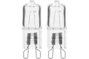 CATO-WDJ Halogen Bulb Compatible with Whirlpool Microwave Oven, G9 120V 25W Replacement Stove Light/Under Microwave Light Bulb, Replaces W10709921 W10208564(2 Pack)