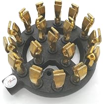 Jet Burner Orifice Tip #54 - Brass Replacement For Natural Gas Or Propane - 0.5" Diameter