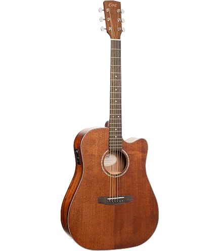 Amazon.com: Cort 6 String Acoustic-Electric Guitar, Right, Open