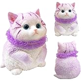 Big Hand Painted Cat Squishy Toys，Large Cute Ultra Soft Kitty Squeeze Fidget Toys for Stress Relief ,Kawaii Squishies Sticky Animal Toys for Adults Kids,Decompression Sensory Balls Toys for Autism