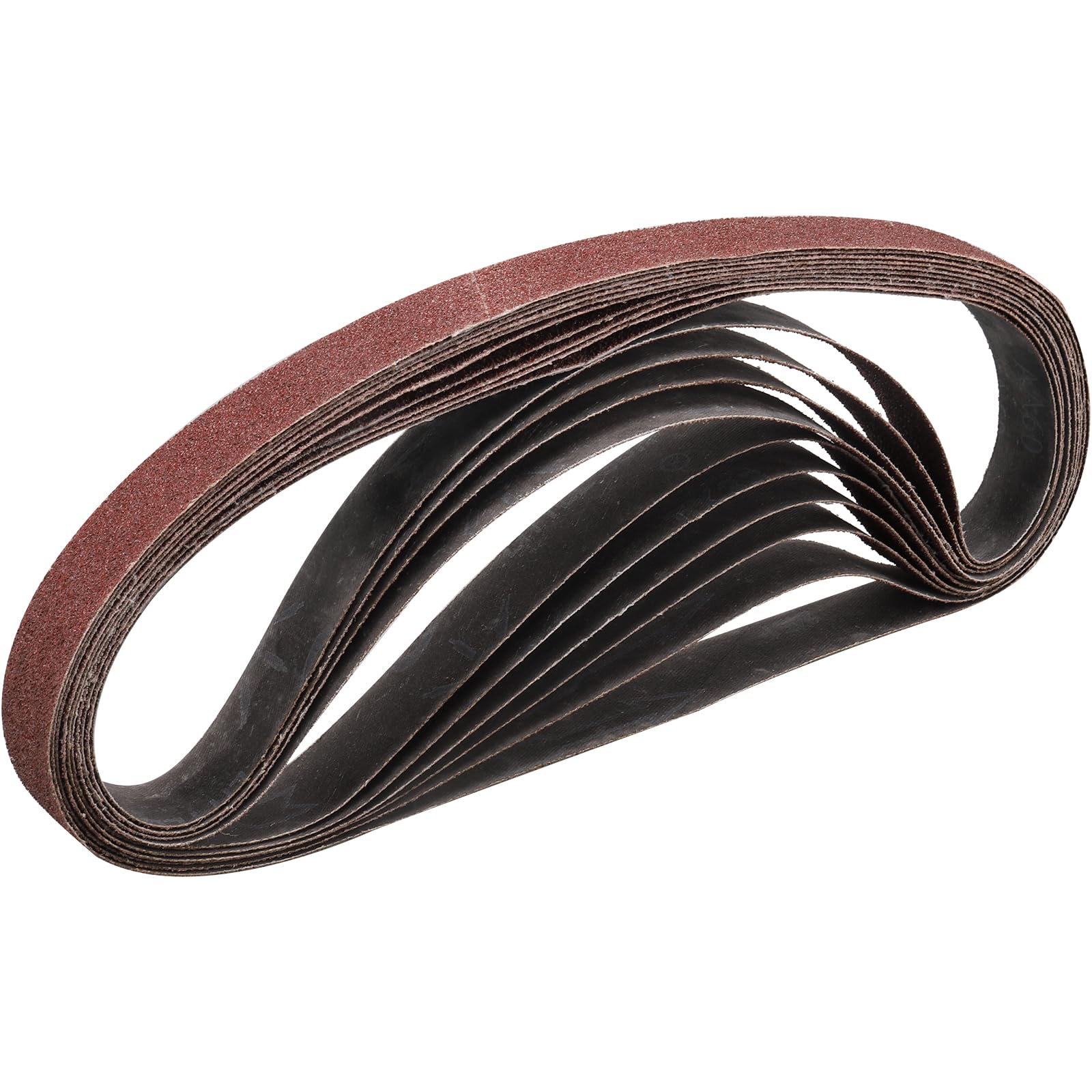 STEBRUAM Sanding Belt 25 x 762 mm,10PCS 40 Grit