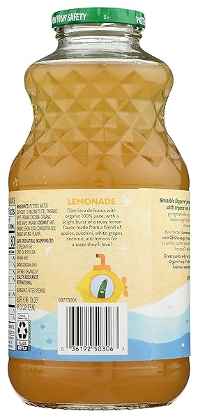 SANTA CRUZ ORGANIC ORGANIC LEMONADE SENSIBLE SIPPERS, 32 FZ