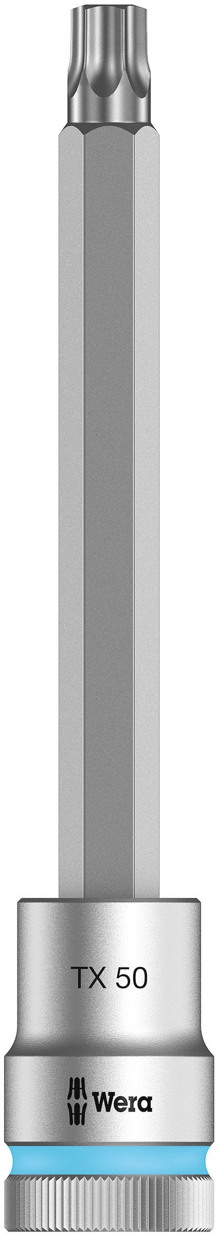 Wera 8767 C HF TORX® Zyklop holding function bit socket, 1/2" drive, TX 50x140mm, 05003856001