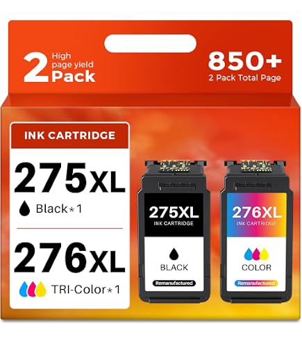Pack De 5 Cartouches D'encre Compatibles Canon PGI5 CLI8 - Pour Imprimante Pixma IX4000 - Neuf