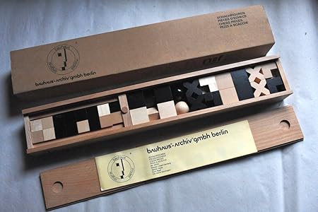 Bauhaus Schachspiel Schachfiguren Ohne Schachbrett Amazon De Kuche Haushalt