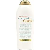 OGX Quenching + Coconut Curls, Moisturizing Conditioner for Curly Hair, Detangling, Curl Enhancing, 750ml