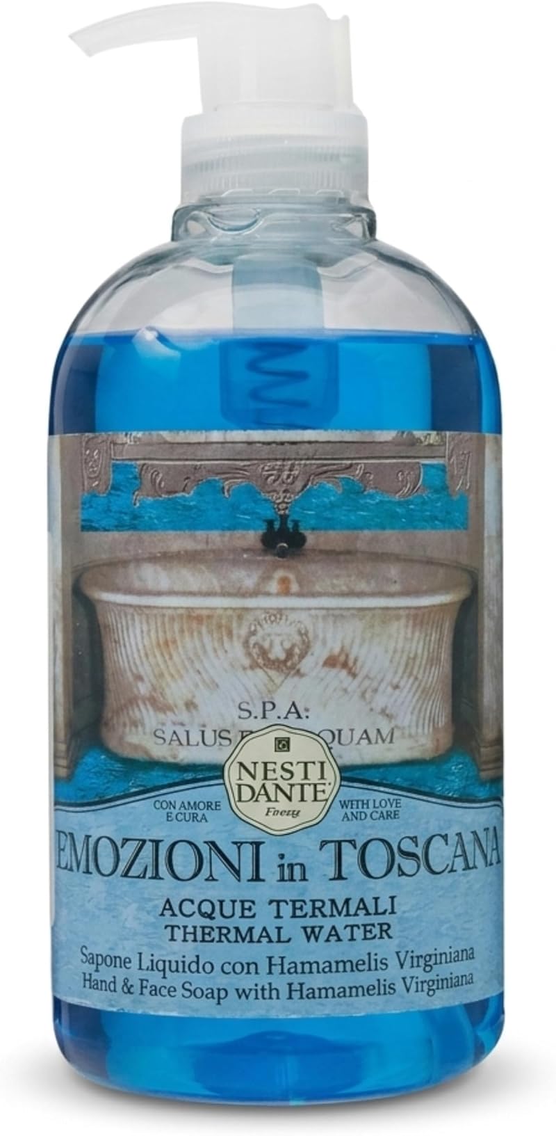 Nesti Dante Thermal Water Liquid Soap 500ml White Hydrating Hand Wash