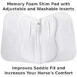 Derby Extra Comfort English Saddle Pad with