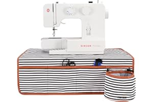 FINESUN Sewing Machine Cover,for Brother, Singer, Bernina and Most Machines (Stripes)