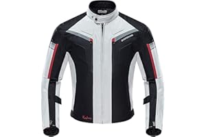 ZYXFORMIS Motorcycle Jacket Motorbike Biker Waterproof Jackets Windproof Full Body Protective Gear Armoured Summer Winter for Men