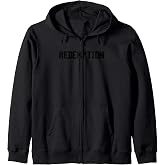REDEMPTION (Black) Zip Hoodie