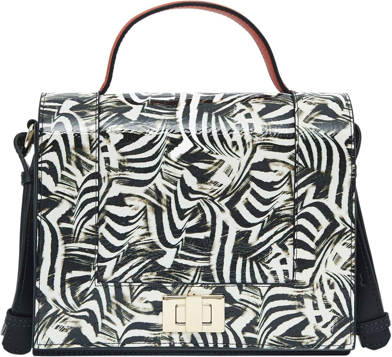 SAN MARINA - Sac bandouli?�re cuir SAC-MANO Femme Noir Taille unique: Amazon.fr: Chaussures et Sacs