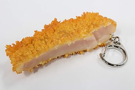 Amazon 食品サンプル 勝つカツ勝つトンカツキーホルダー3号 受験 合格 おもちゃ雑貨 おもちゃ