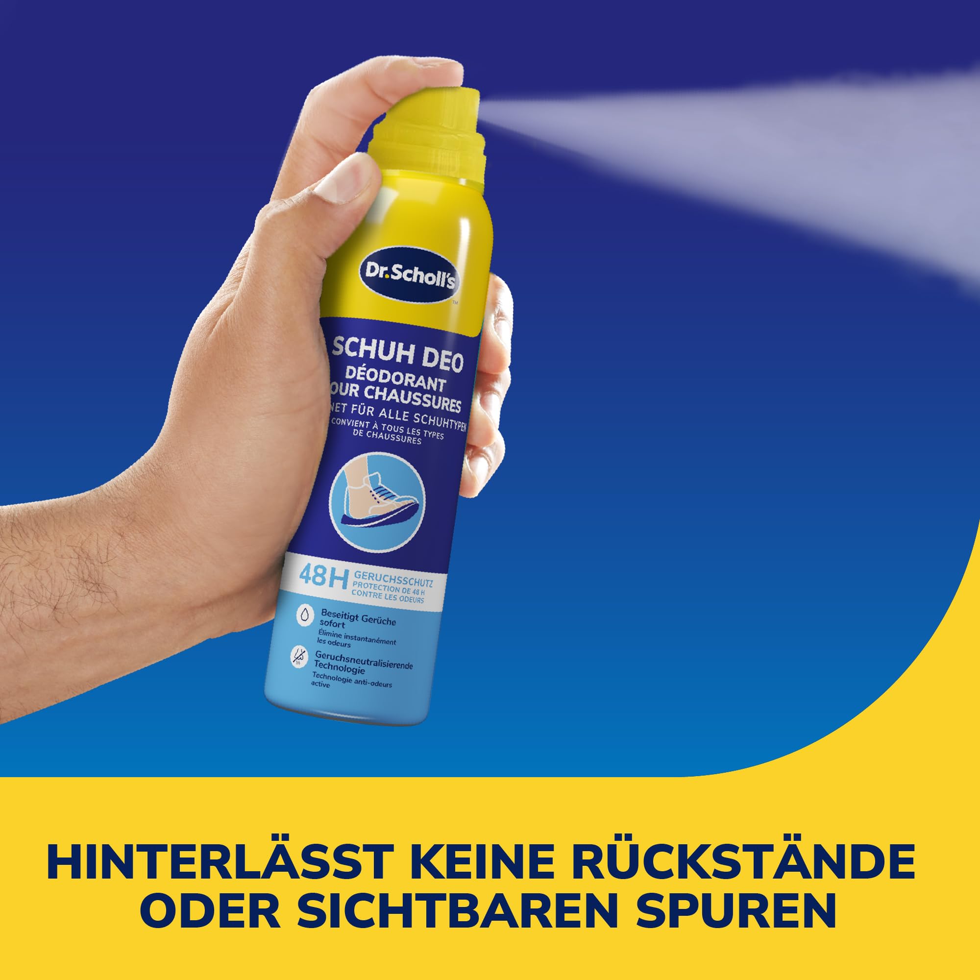 Scholl Fresh Step Antiperspirant Foot Deodorant, Foot Spray