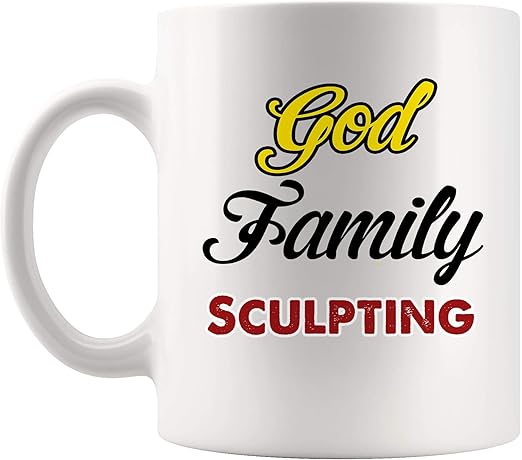 Amazon Com God Family Sculpting Mug Coffee Cup Tea Mugs Gift