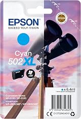 Epson 502XL Cyan High Yield Ink Cartridge for XP-5100 XP-5105 WF-2860 WF-2865