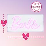 Paladone Barbie LED Neon Light Officially Licensed Pink Sign 6x12 USB view 4