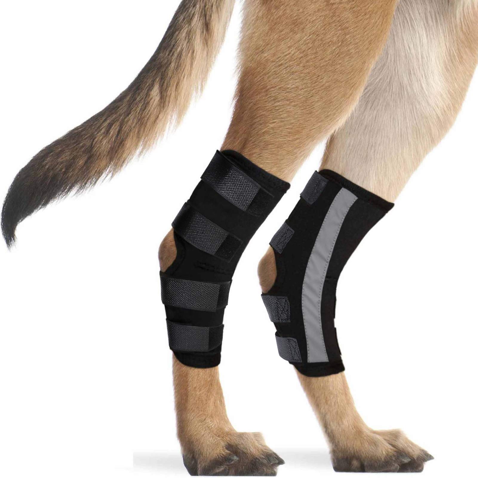 dog knee compression sleeve