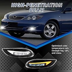 Shocklight LED DRL Fog Lights Compatible with