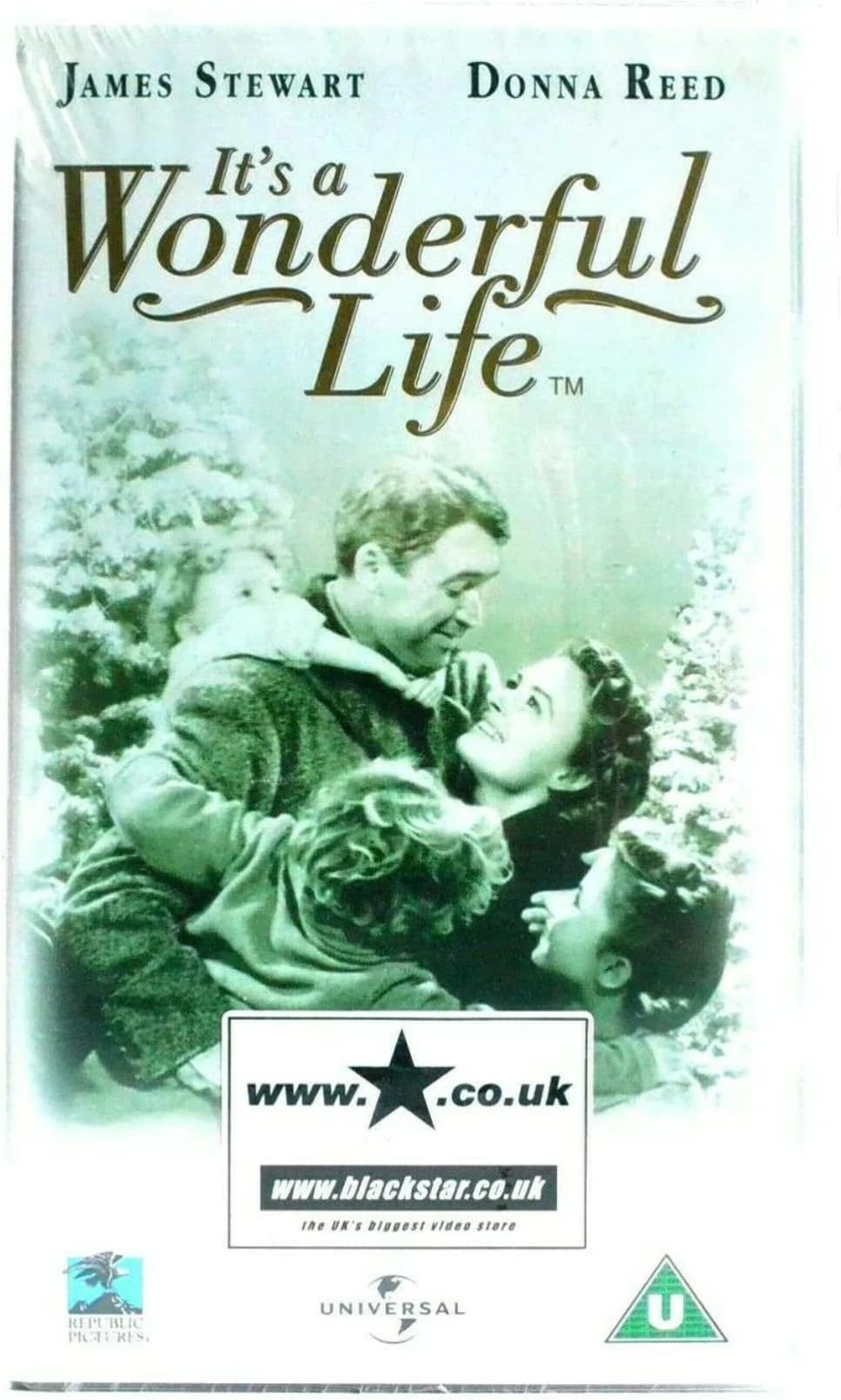 Universal Pictures It's a Wonderful Life 1946 DVD James Stewart Frank Capra