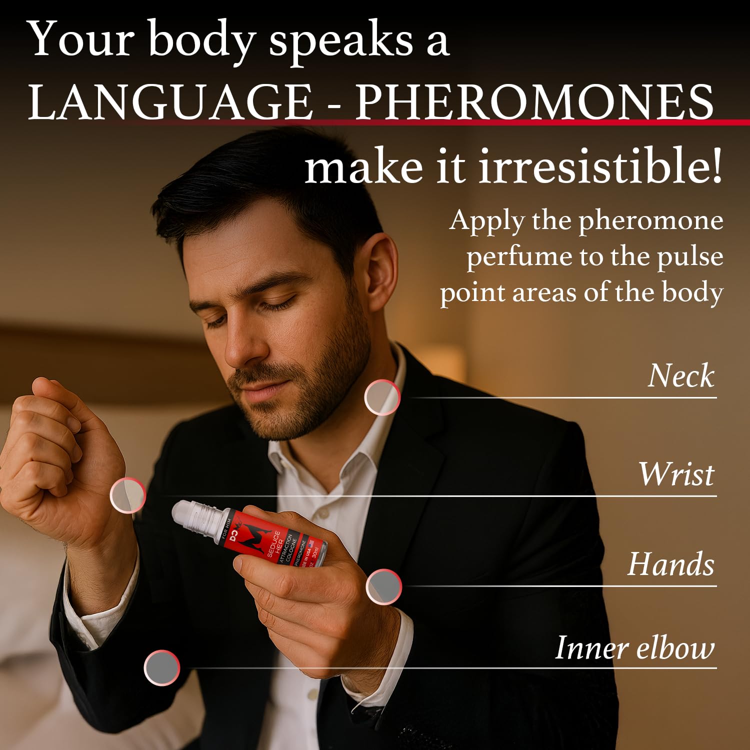 Do Me Premium Pheromones Cologne for Men - Long-Lasting Scent Ideal for Dates - Pheromones Perfumes for Men to Attract Women - Nights Out & Confidence - Made in USA, All-Natural Formula