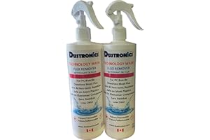 Technology Wash, Dustronics Flux Remover, 500 ml Trigger Spray, for PC Boards, 2-Pack,