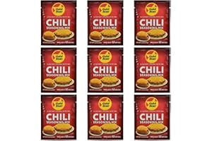 GOLD STAR CHILI Gold Star Cincinnati Chili Seasoning Packets | Authentic Original Chili Mix | 9 Pack | Famous Ohio Style Chili for Spaghetti, Coneys & More