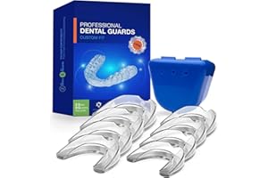 NEOMEN Mouth Guards for Teeth Grinding at Night: Moldable Custom Dental Guard for Sleeping - Nighttime Protection for Teeth 8 Packs