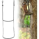 ZIVOXIA Climbing Stick Aider for Hunting, Daisy Chain Single/Double Step Aider, Hand-Braided Lightweight Rope Ladder Tree Stand Step