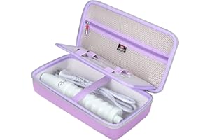 FBLFOBELI Hard Storage Case Compatible with NuDerma/for Houzzi/for Signstek/for APREUTY/for FAZJEUNE/for NewWay Professional Clinical Portable Handheld High Frequency Skin Wand Machine (Purple)