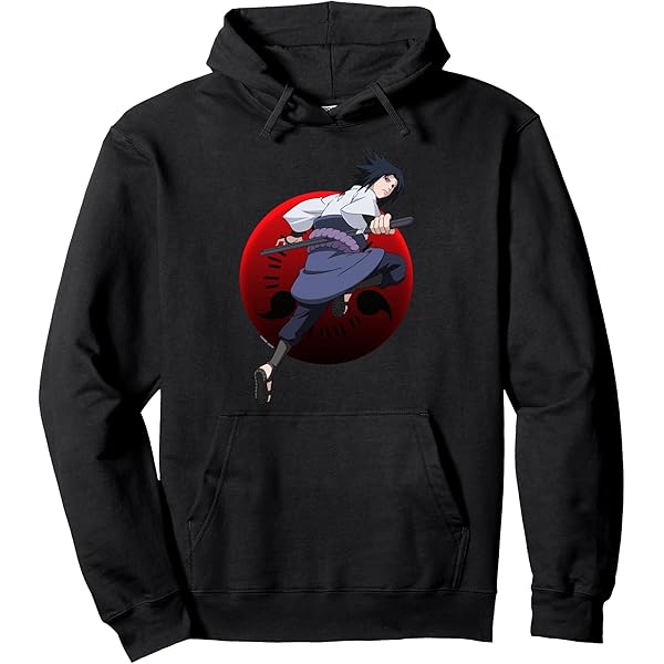 Amazon.com: Naruto Shippuden Front and Back Sasuke Sharingan